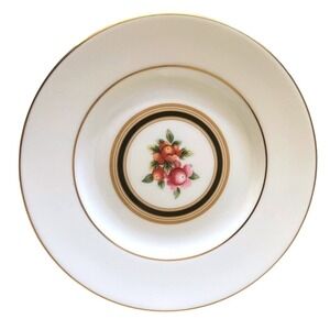 Wedgwood Bone China Clio Pattern Bread And Butter Plate Vintage 1990s Floral